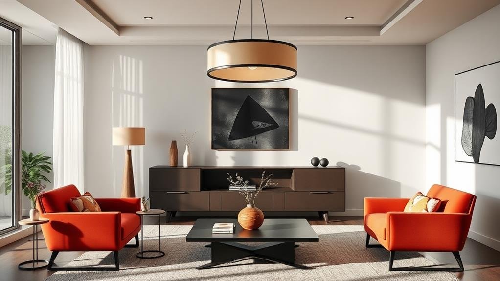 bold lighting design elements