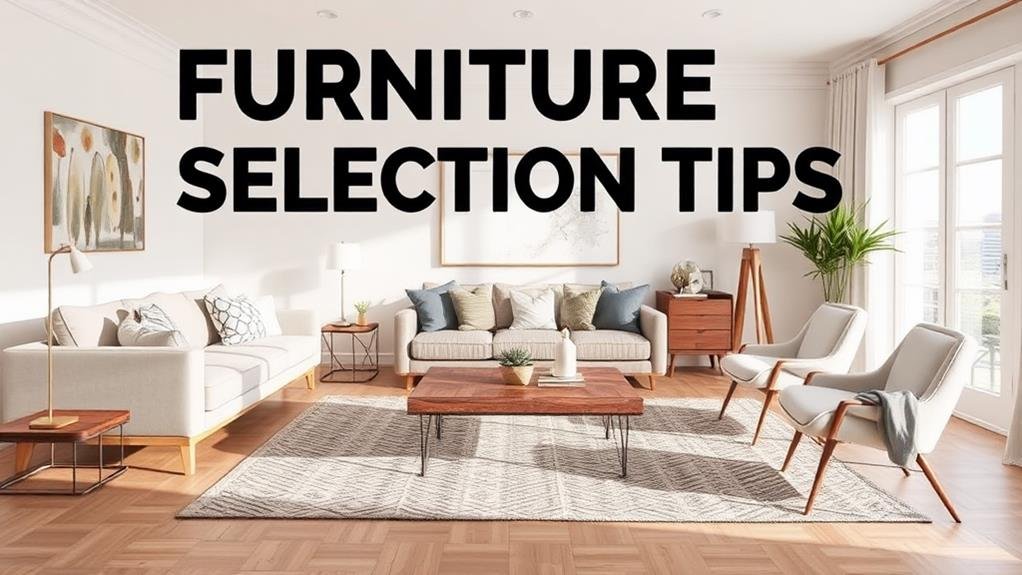 choosing the right furniture