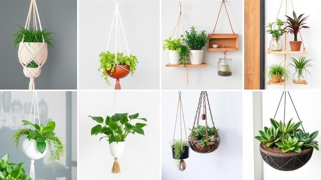 creative indoor plant arrangements