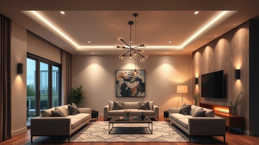 current interior lighting trends