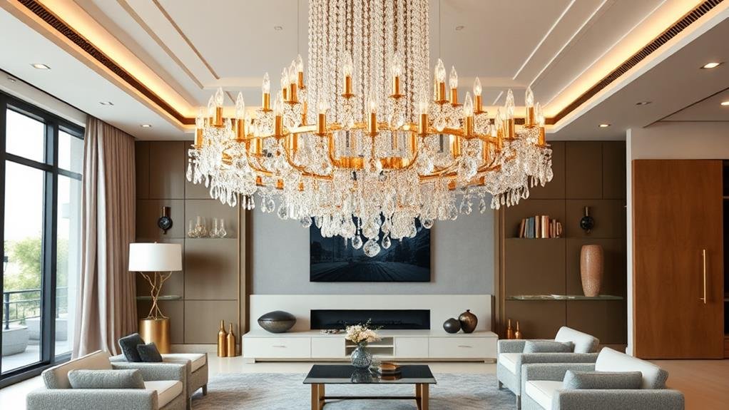 elegant lighting design statement