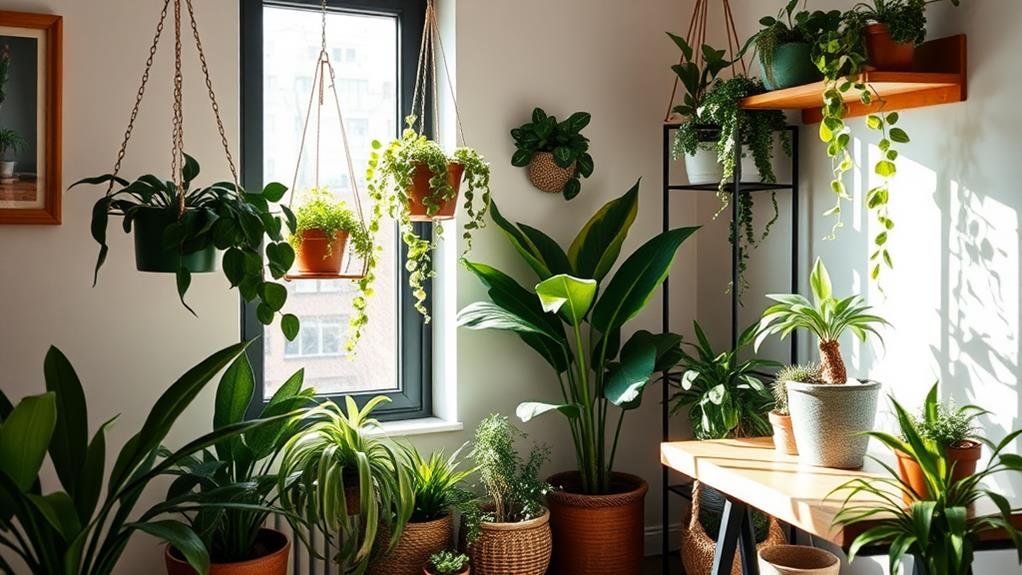 enhancing spaces with plants