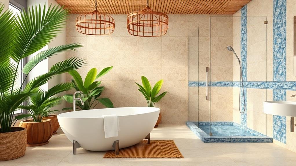 tropical oasis bath retreat