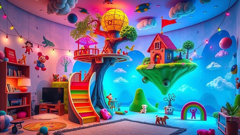 whimsical imaginative children s space